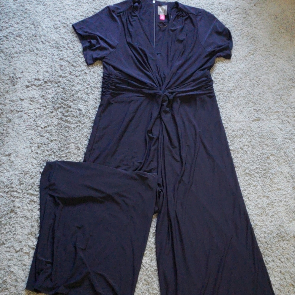 Navy Vince Camuto Jumpsuit